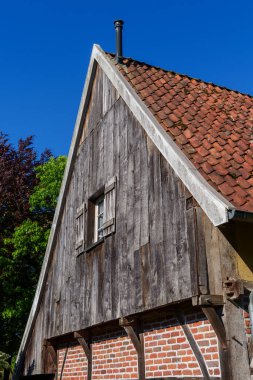 Westphalia 'daki eski çiftlik evi.