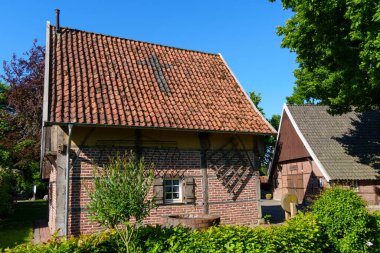 Westphalia 'daki eski çiftlik evi.