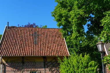 Westphalia 'daki eski çiftlik evi.