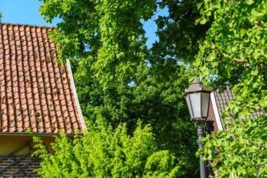 Westphalia 'daki eski çiftlik evi.