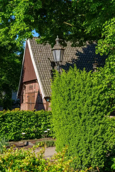 Westphalia 'daki eski çiftlik evi.