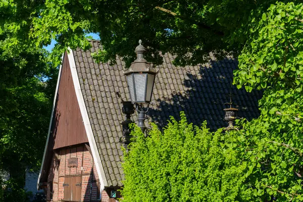 Westphalia 'daki eski çiftlik evi.