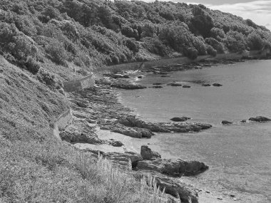 İngiliz Kanalı ve Bisküvi 'de gemi yolculuğu.