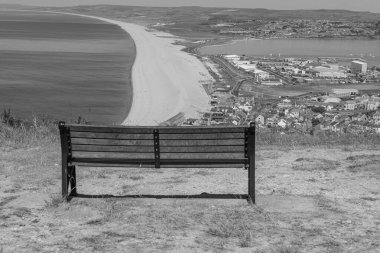 İngiltere 'nin Jurassic Sahili' ndeki Porrland Adası.
