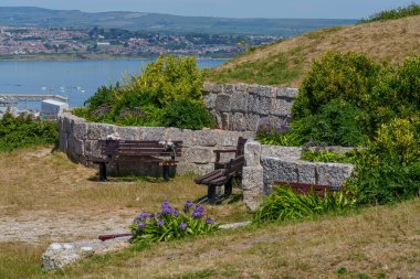 İngiltere 'deki Jurassic Sahili' nde