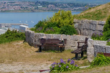 İngiltere 'deki Jurassic Sahili' nde