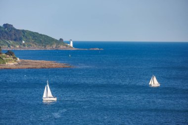 Falmouth İngiliz sahilinde 