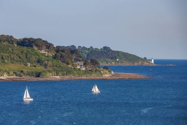 Falmouth İngiliz sahilinde 