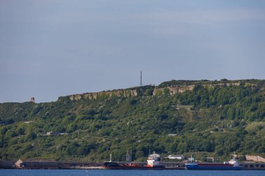 İngiliz sahillerinde gemi gezisi.