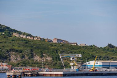 İngiliz sahillerinde gemi gezisi.