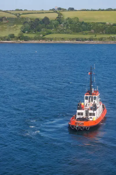 Falmouth İngiliz sahilinde 