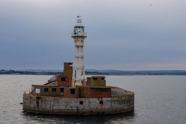 Cornwall 'daki Falmouth şehri.