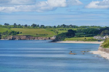 Cornwall 'daki Falmouth şehri.