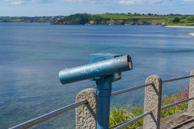 Cornwall 'daki Falmouth şehri.