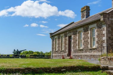 Cornwall 'daki Falmouth şehri.