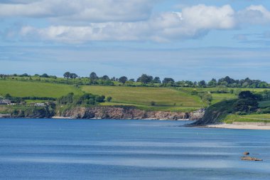 Cornwall 'daki Falmouth şehri.