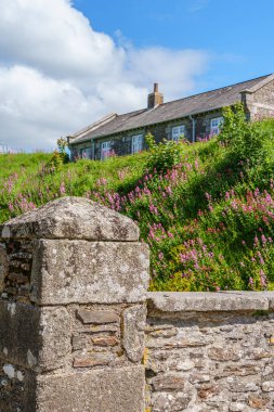 Cornwall 'daki Falmouth şehri.