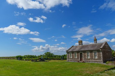 Cornwall 'daki Falmouth şehri.