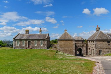 Cornwall 'daki Falmouth şehri.