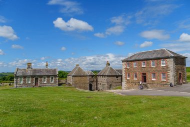 Cornwall 'daki Falmouth şehri.