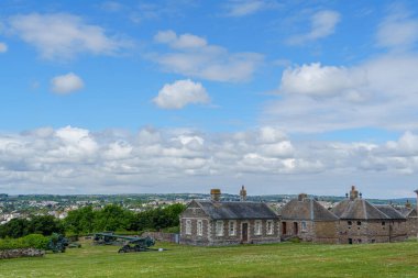 Cornwall 'daki Falmouth şehri.