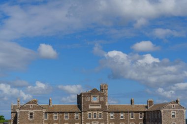 Cornwall 'daki Falmouth şehri.