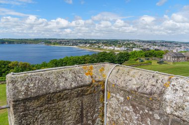 Cornwall 'daki Falmouth şehri.