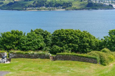 Cornwall 'daki Falmouth şehri.