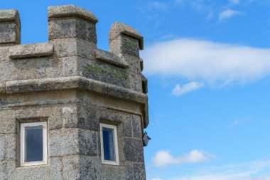 Cornwall 'daki Falmouth şehri.