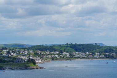Cornwall 'daki Falmouth şehri.