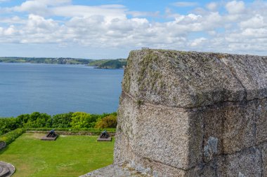 Cornwall 'daki Falmouth şehri.