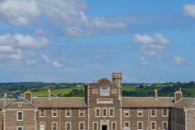 Cornwall 'daki Falmouth şehri.