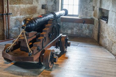 Cornwall 'daki Falmouth şehri.