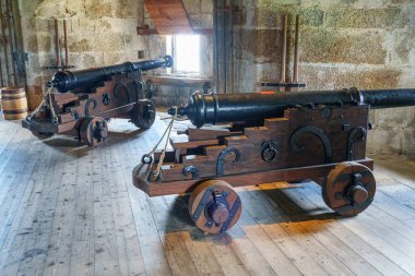 Cornwall 'daki Falmouth şehri.