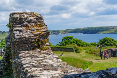 Cornwall 'daki Falmouth şehri.