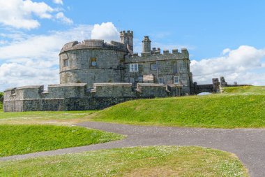 Cornwall 'daki Falmouth şehri.