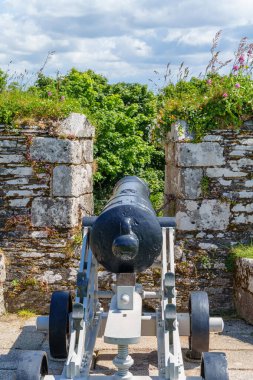 Cornwall 'daki Falmouth şehri.