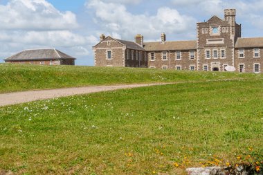 Cornwall 'daki Falmouth şehri.