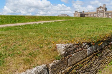 Cornwall 'daki Falmouth şehri.