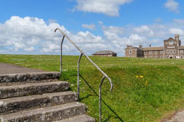 Cornwall 'daki Falmouth şehri.