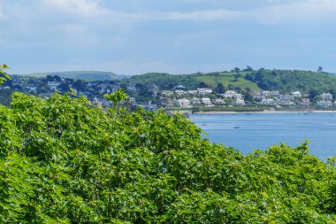 Cornwall 'daki Falmouth şehri.