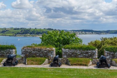 Falmouth şehri Cornwall 'da