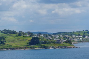 Falmouth şehri Cornwall 'da