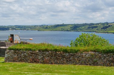 Falmouth şehri Cornwall 'da