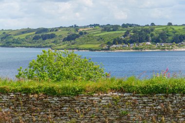 Falmouth şehri Cornwall 'da