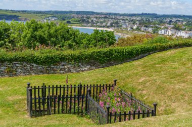 Falmouth şehri Cornwall 'da