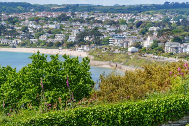 Falmouth şehri Cornwall 'da