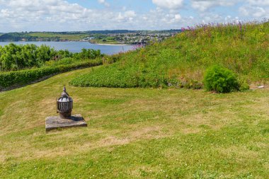 Falmouth şehri Cornwall 'da