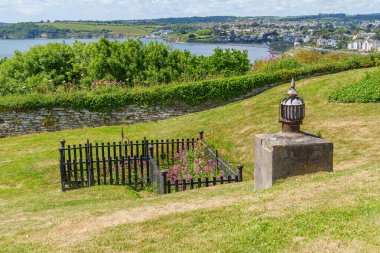 Falmouth şehri Cornwall 'da