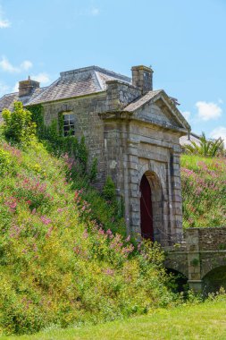 Falmouth şehri Cornwall 'da